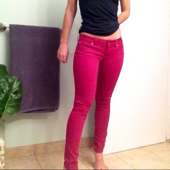 Zanadi Denim - Raspberry Zanadi jeggings